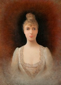 Portrait of a Flaxen-Haired Woman